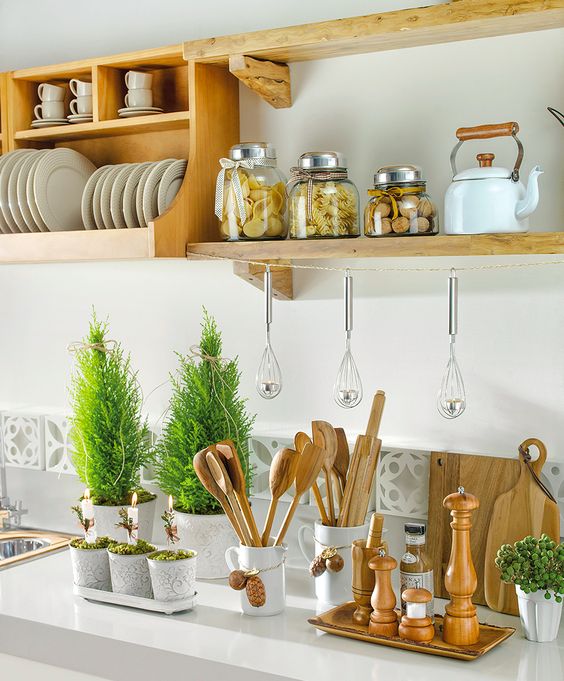 decorate a small kitchen