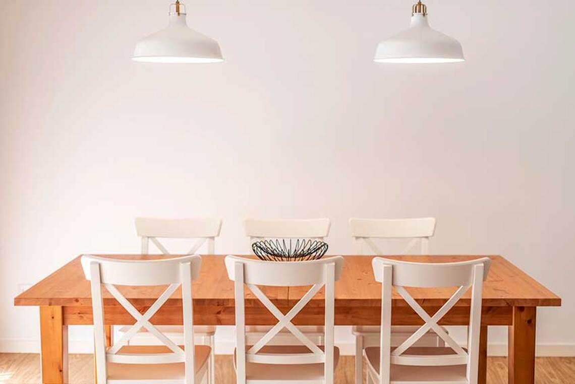 dining room - beach house