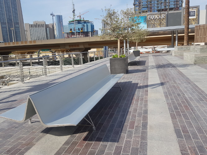 Dubai Mall with Sellex Aero seats