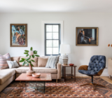 Beautiful rugs and small pieces of furniture created